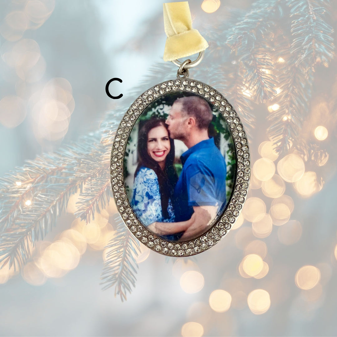 Personalized Photo Christmas Tree Ornaments