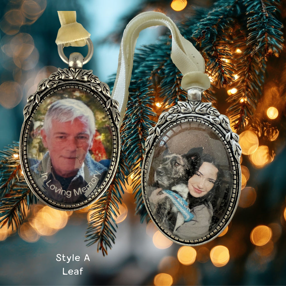 Personalized Photo Christmas Tree Ornaments