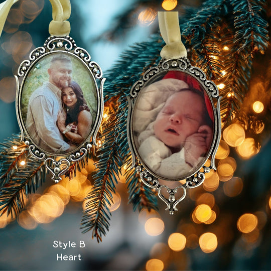 Personalized Photo Christmas Tree Ornaments