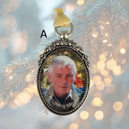 Personalized Photo Christmas Tree Ornaments