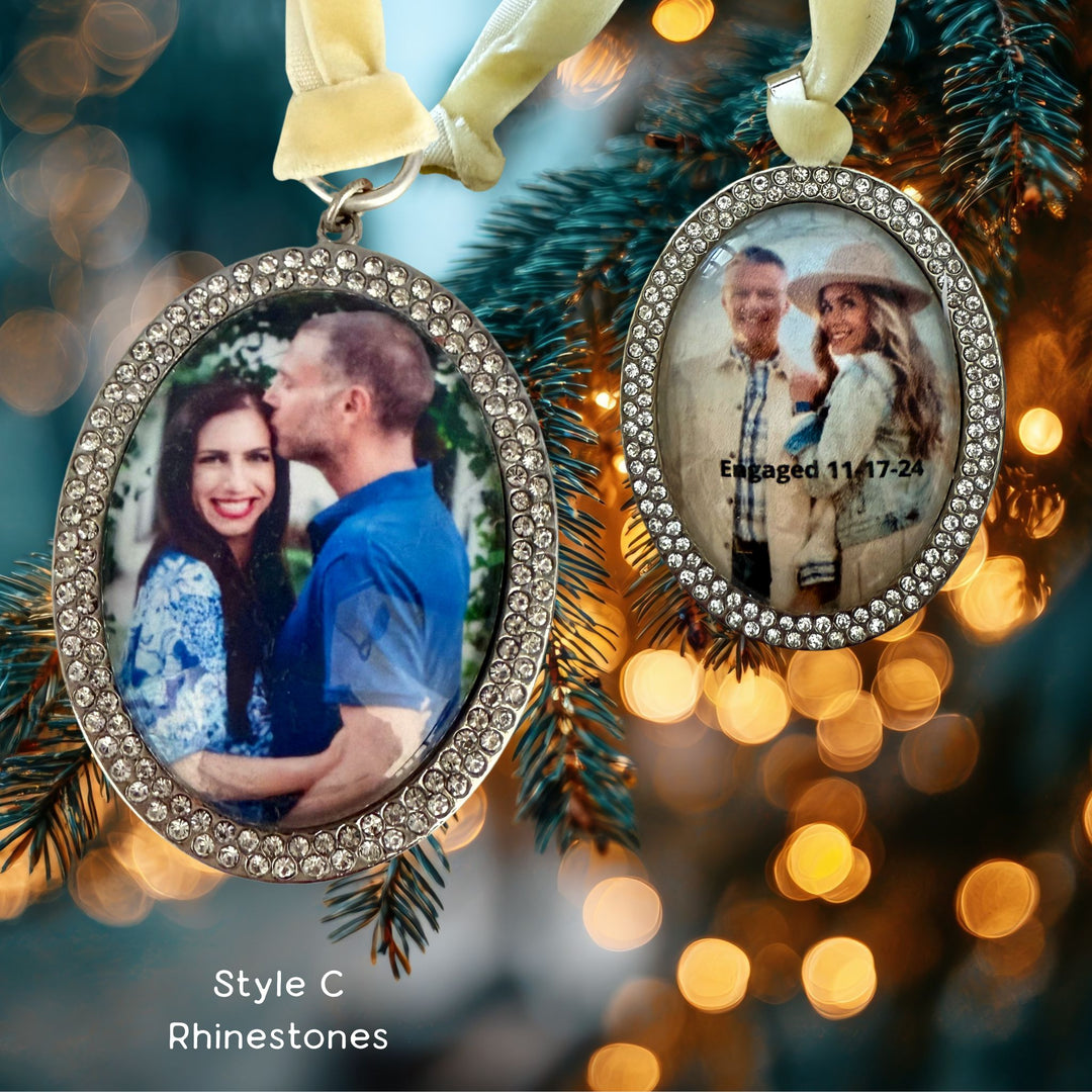 Personalized Photo Christmas Tree Ornaments