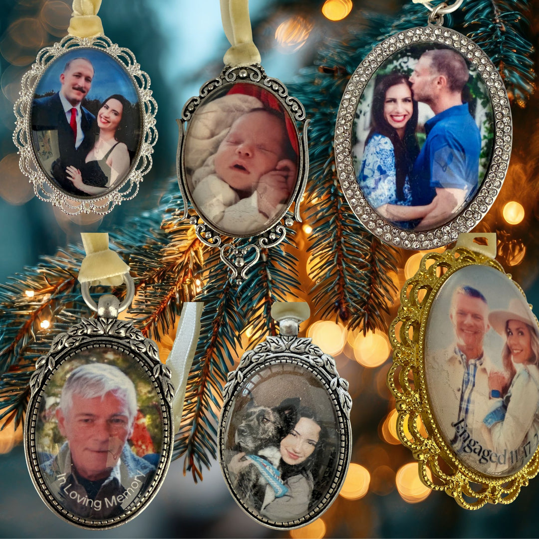 Personalized Photo Christmas Tree Ornaments