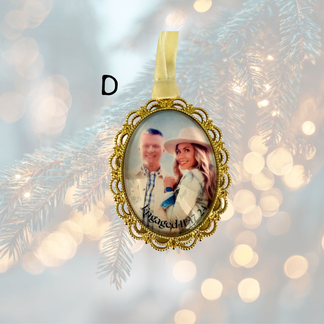 Personalized Photo Christmas Tree Ornaments