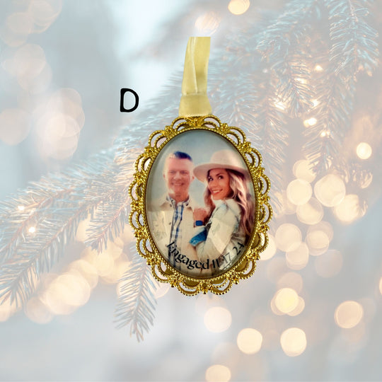 Personalized Photo Christmas Tree Ornaments