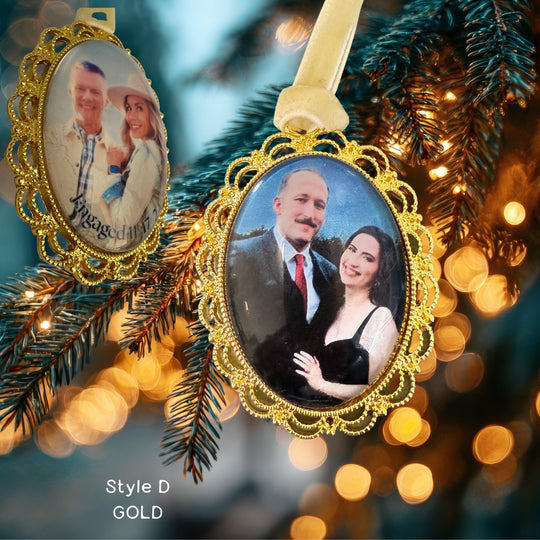 Personalized Photo Christmas Tree Ornaments