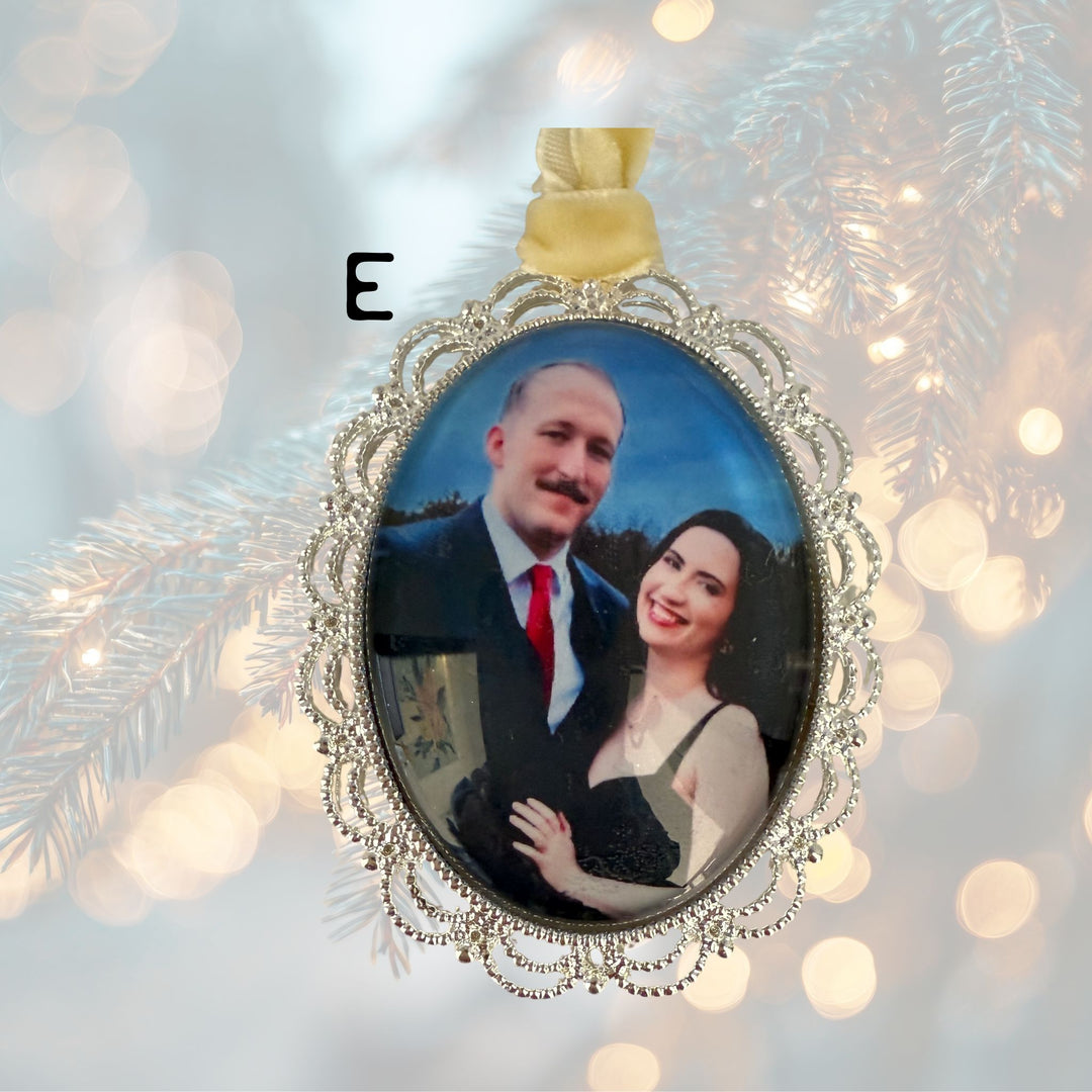 Personalized Photo Christmas Tree Ornaments