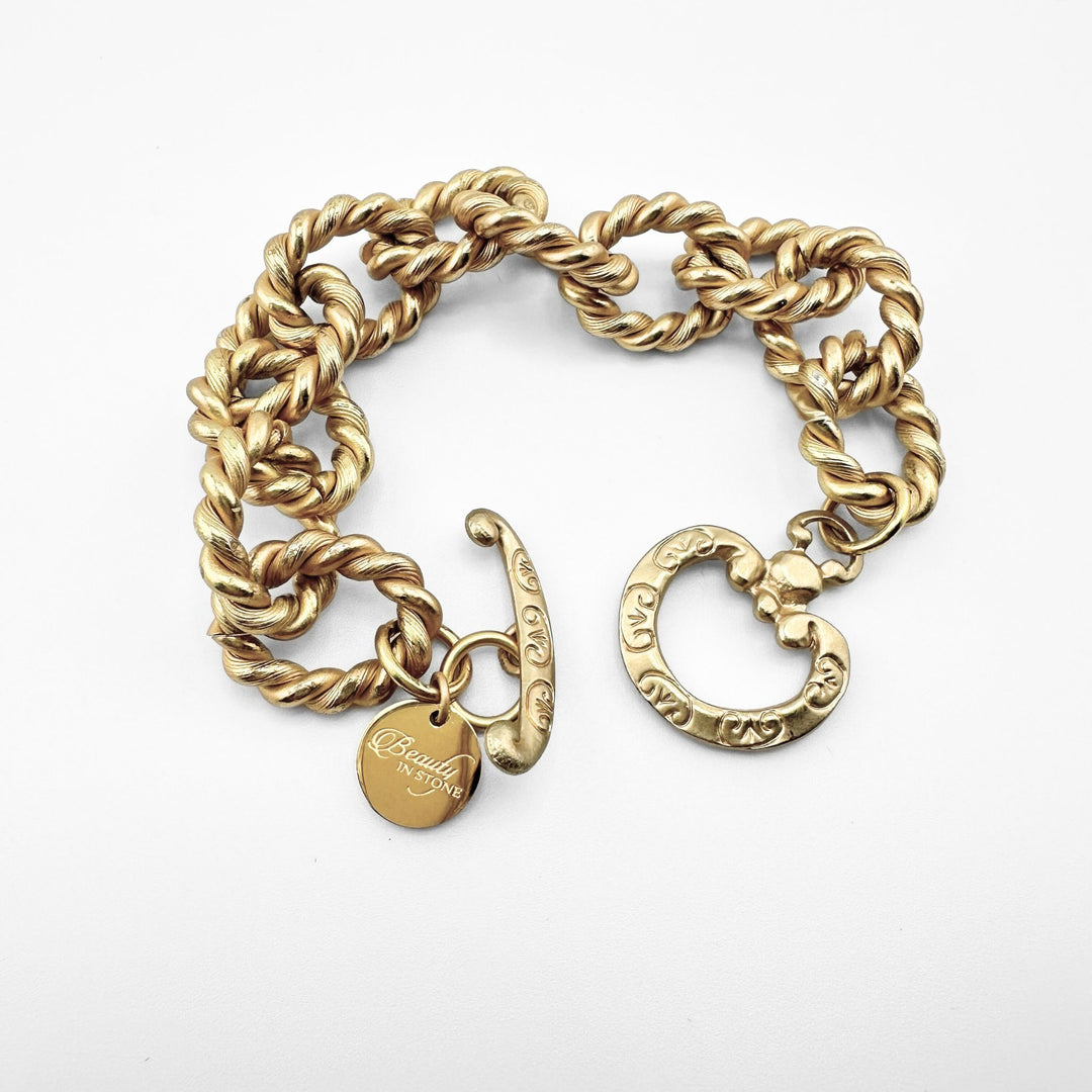 Bold Designer Link Chain Bracelet