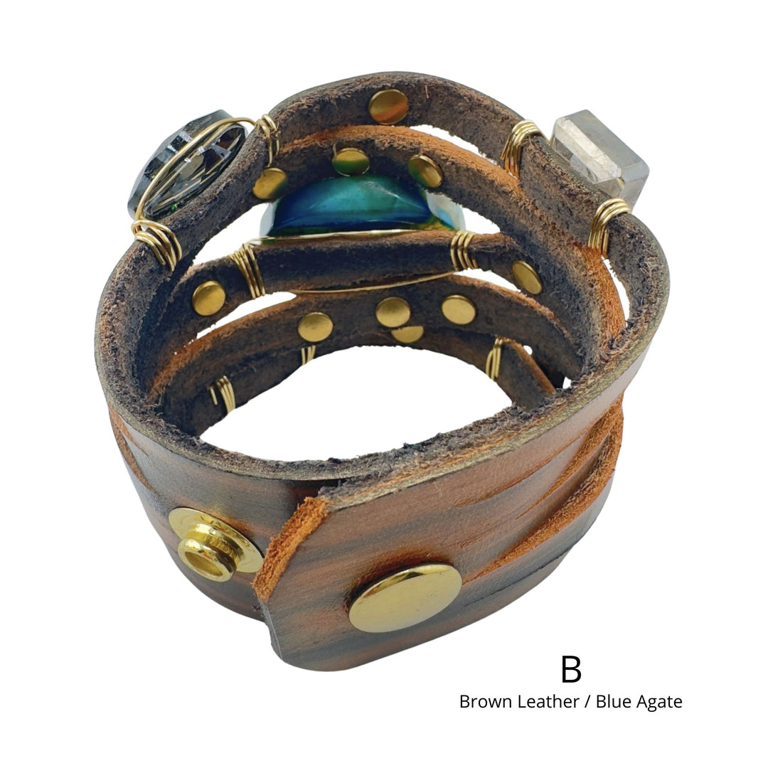 Leather Cuff Bracelet Choice