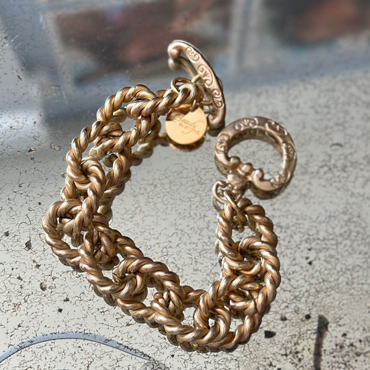 Bold Designer Link Chain Bracelet