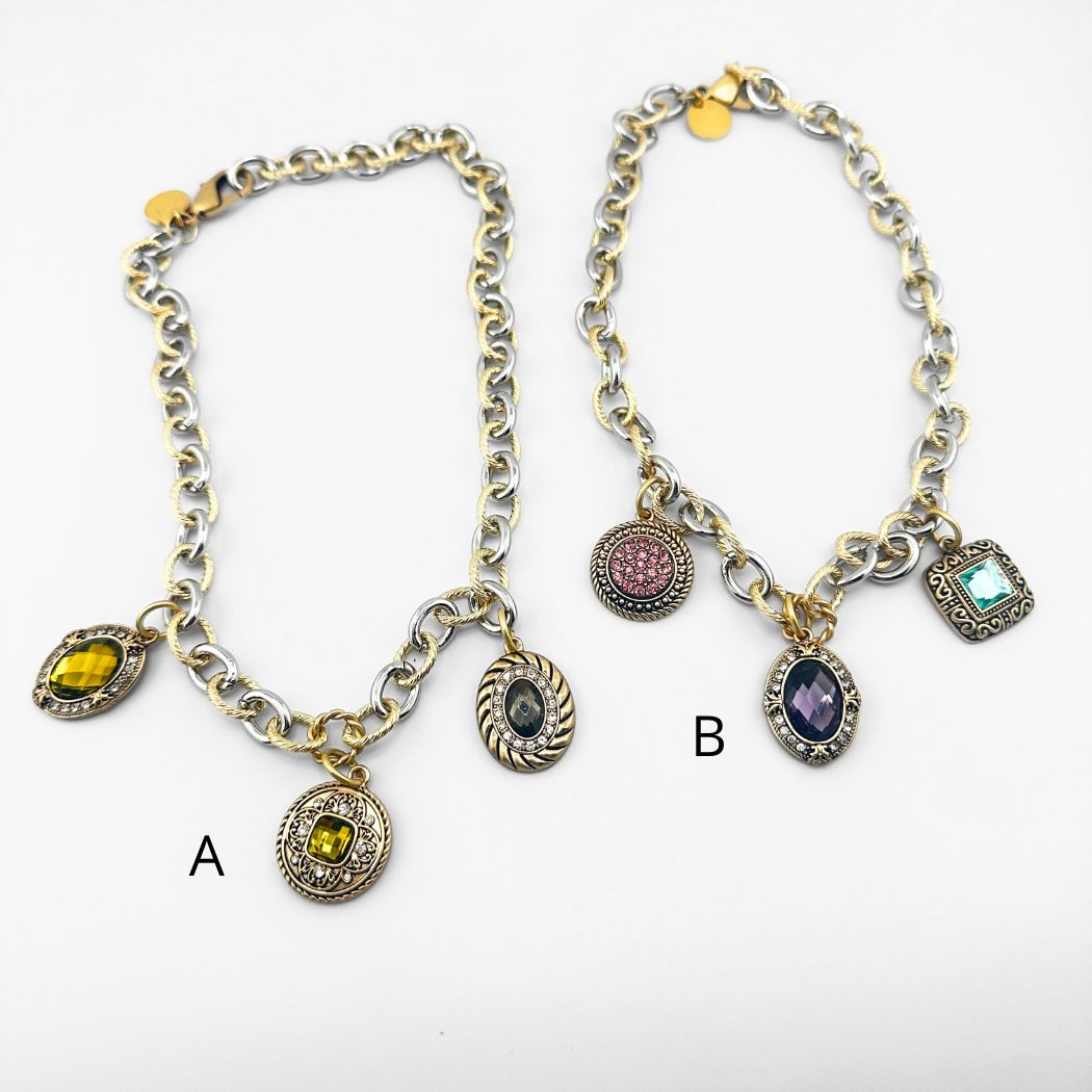 Multi Charm Necklace