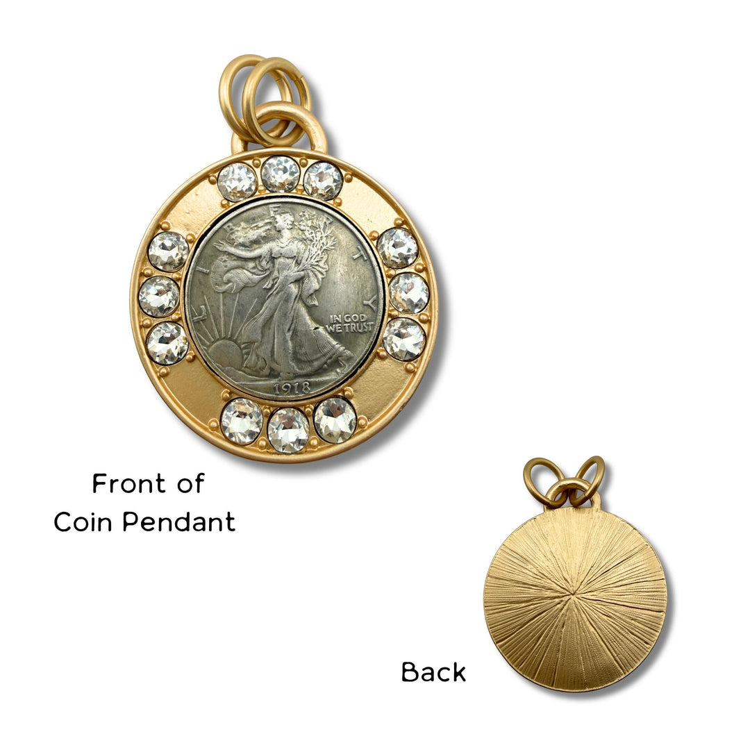 Bee Or Coin Pendant Interchangeable