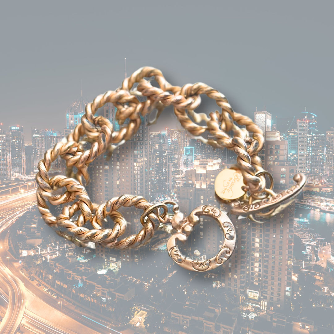 Bold Designer Link Chain Bracelet