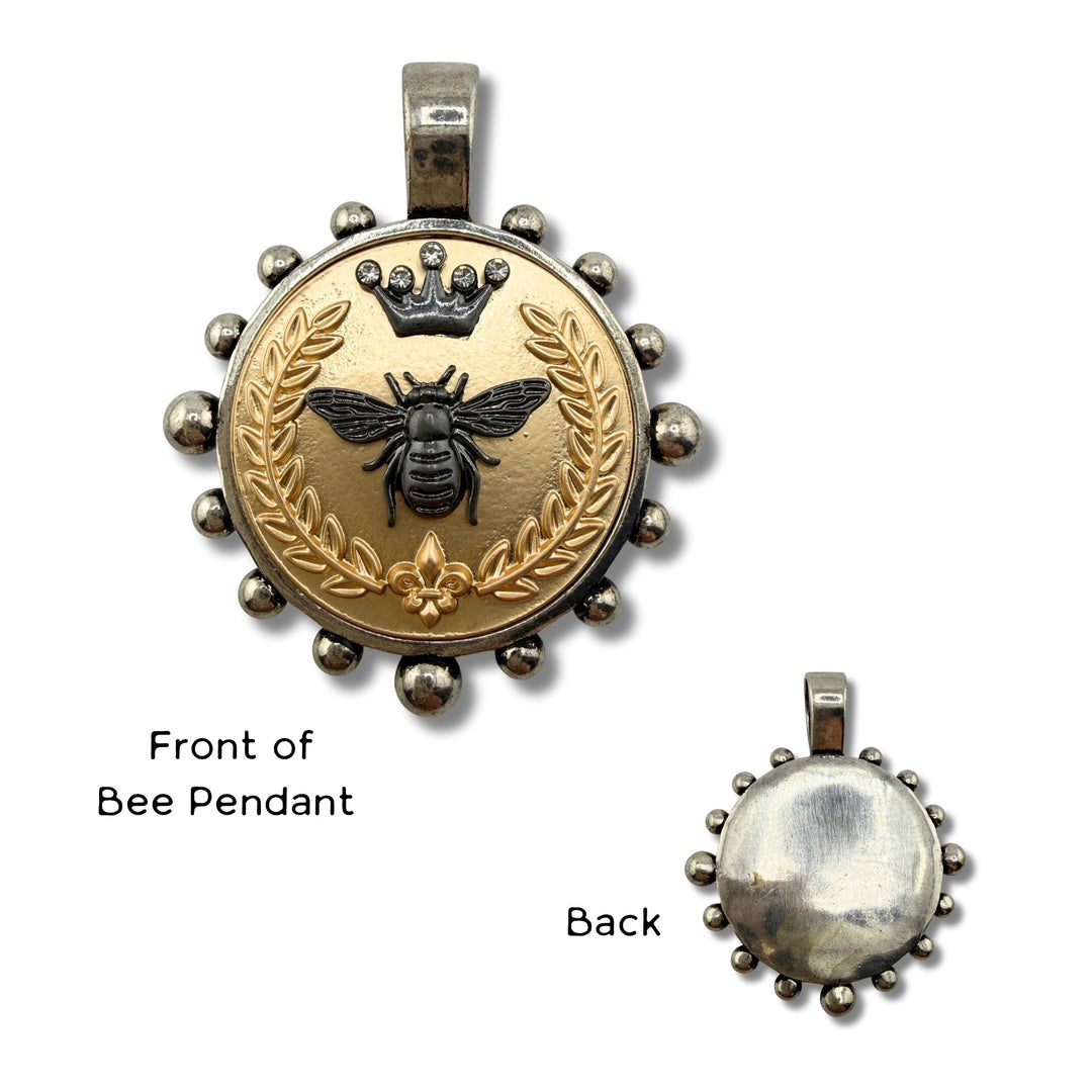 Bee Or Coin Pendant Interchangeable