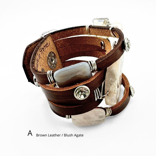 Leather Cuff Bracelet Choice