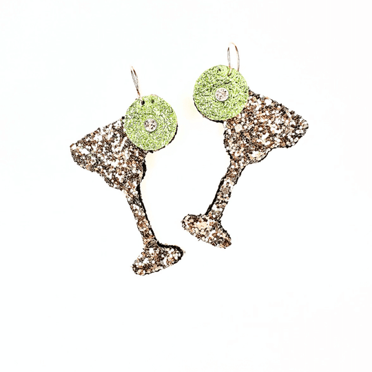 Margarita Glitter Earrings