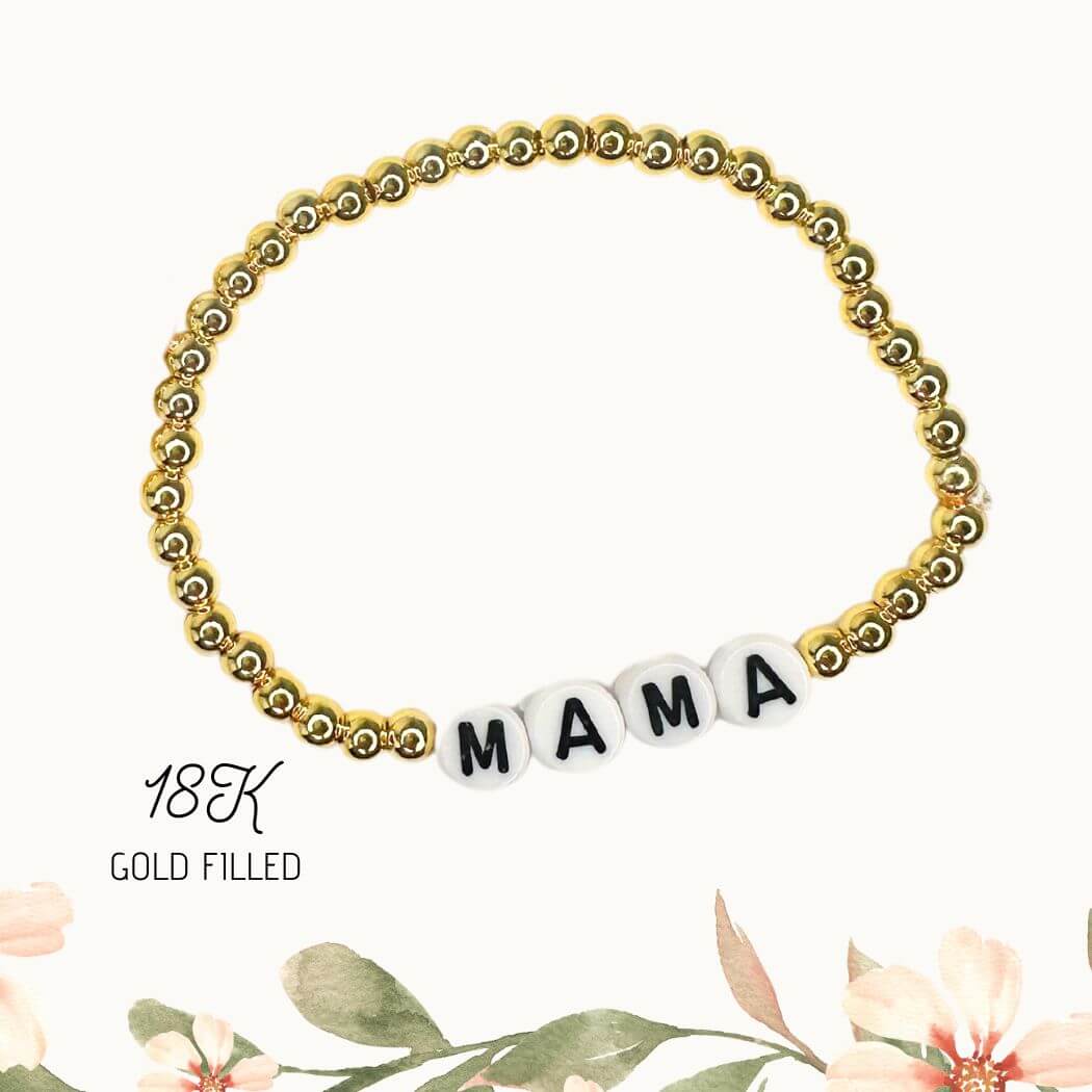 Custom Gold Name Bracelet