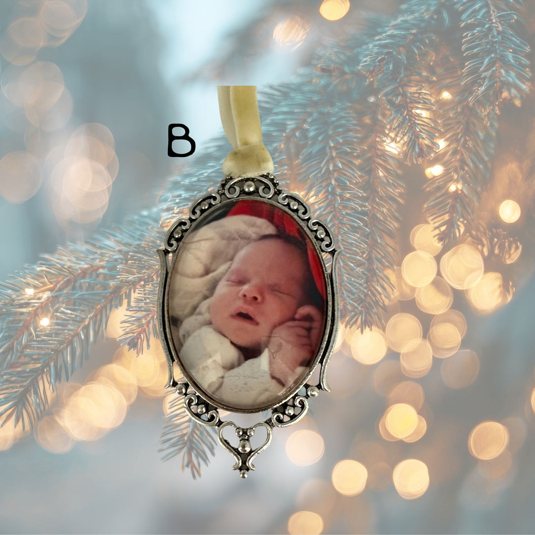 Personalized Photo Christmas Tree Ornaments