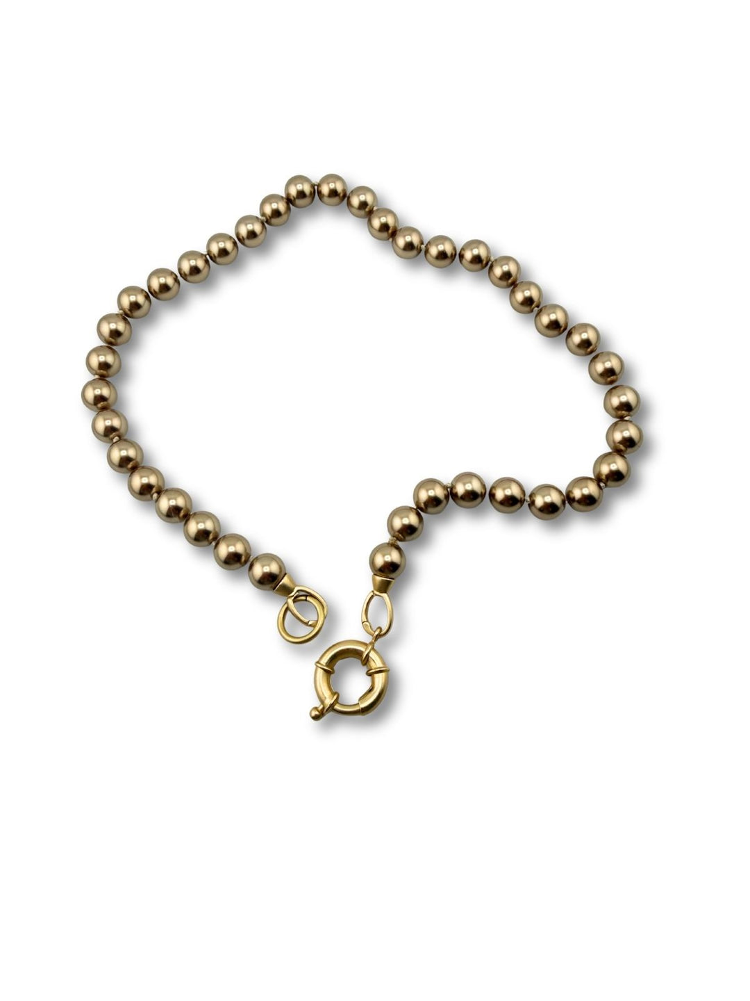 Golden Bronze Pearls With Or Without Pendant