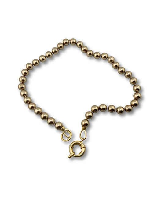 Golden Bronze Pearls With Or Without Pendant