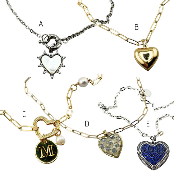 Heart Necklace Choice