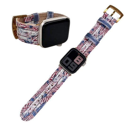 Watch Band For Apple Watch American Flag