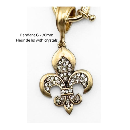 Fleur de lis Pendant Addition