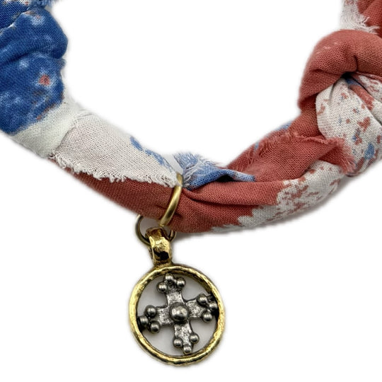 America Scarf Necklace