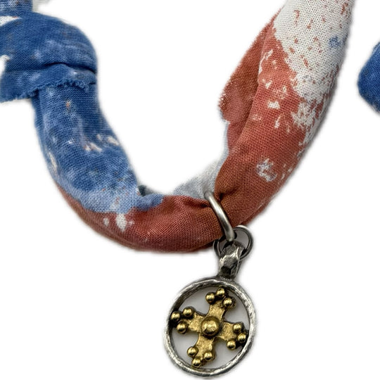 America Scarf Necklace