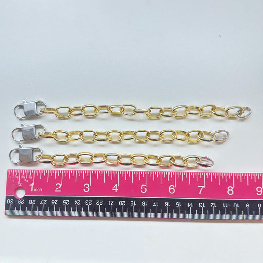 "Linked" – Chunky Chain Bracelet with Easy Trigger Clasp | 3 Sizes