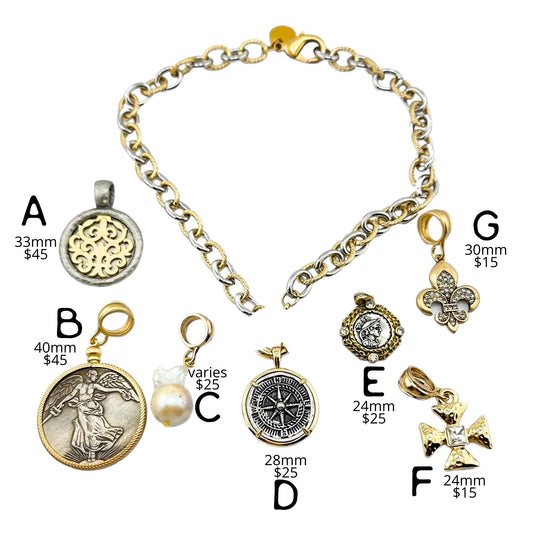 Interchangeable Pendant Necklace