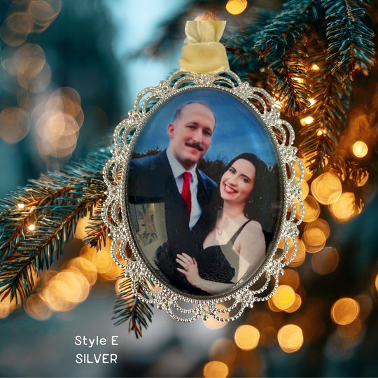 Personalized Photo Christmas Tree Ornaments