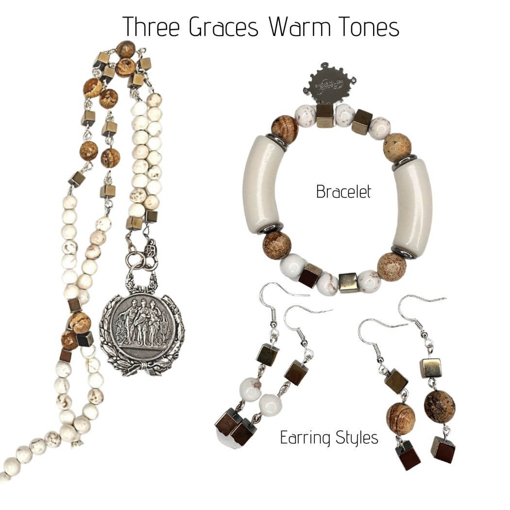 Bracelet Or Earrings for Three Graces