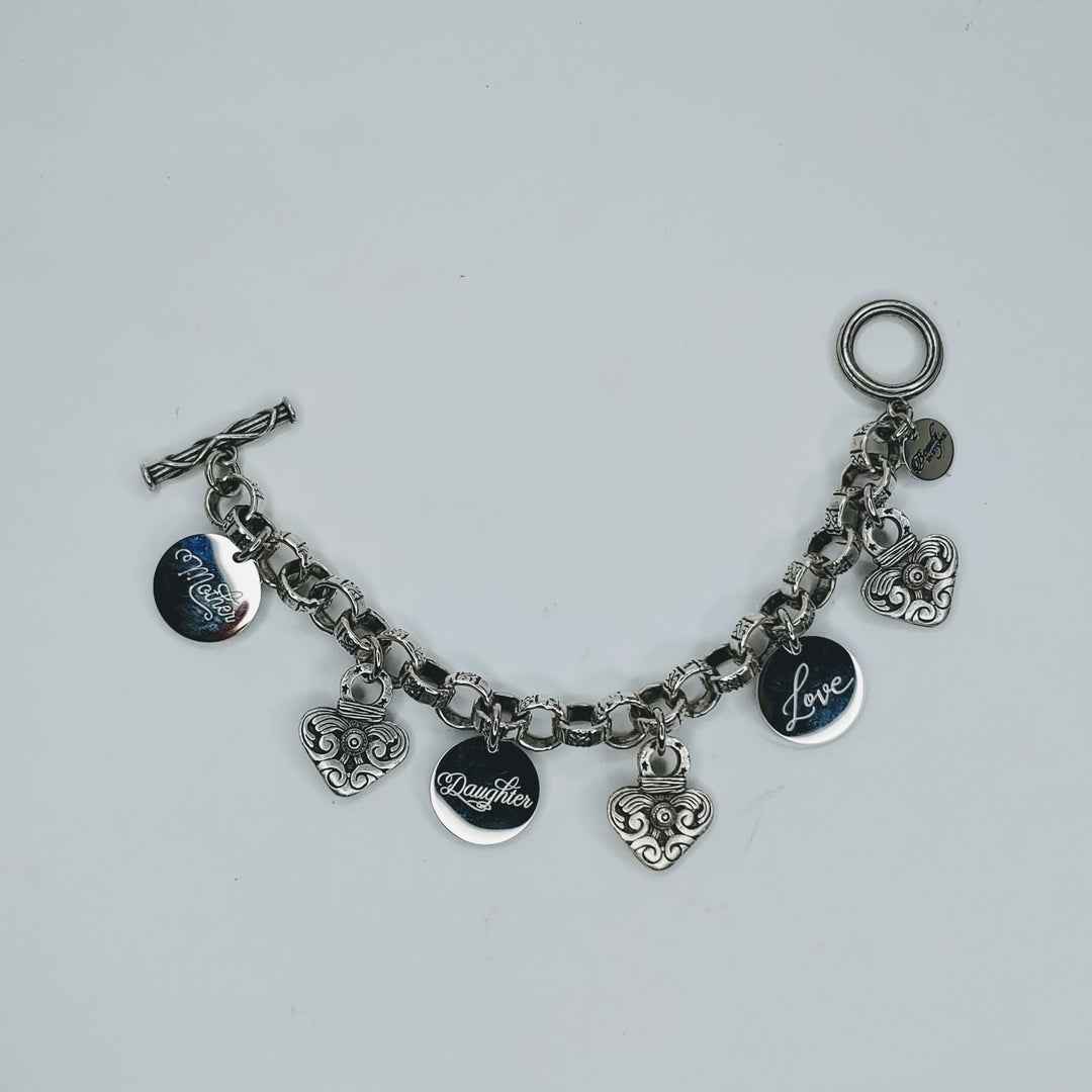 Mother, Daughter Love Bracelet, Beauty In Stone Jewelry at $59