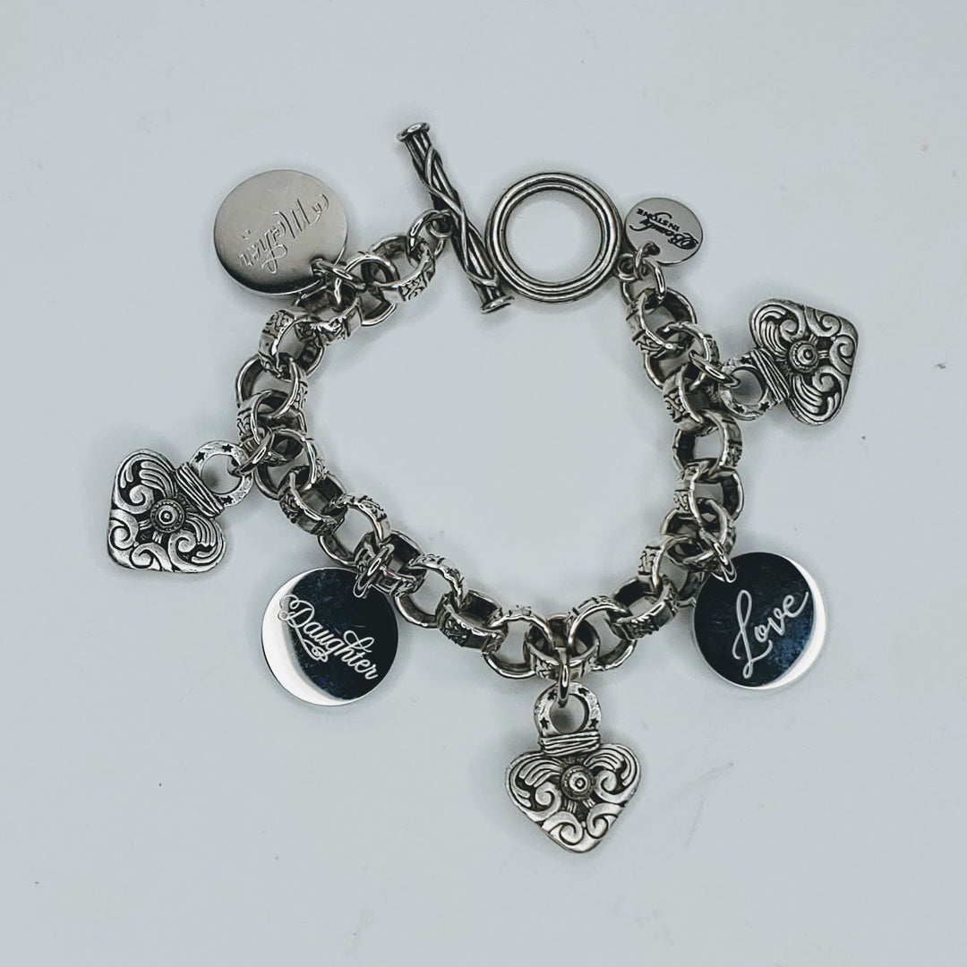 Mother, Daughter Love Bracelet, Beauty In Stone Jewelry at $59