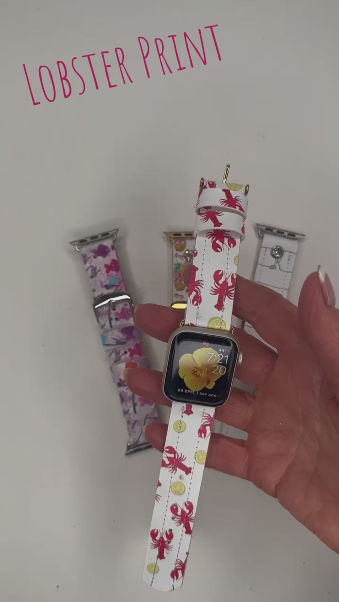 Watch Band For Apple Watch Fun Summer Prints