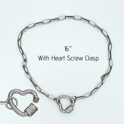 Sterling Silver Chain Necklace Layers or Single, Beauty In Stone Jewelry at $99
