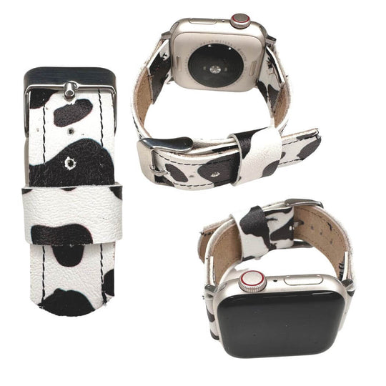 Cow Print Watch Band