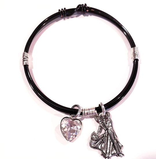 Ballroom Dance Lovers Bracelet Black, Beauty In Stone Jewelry at $55