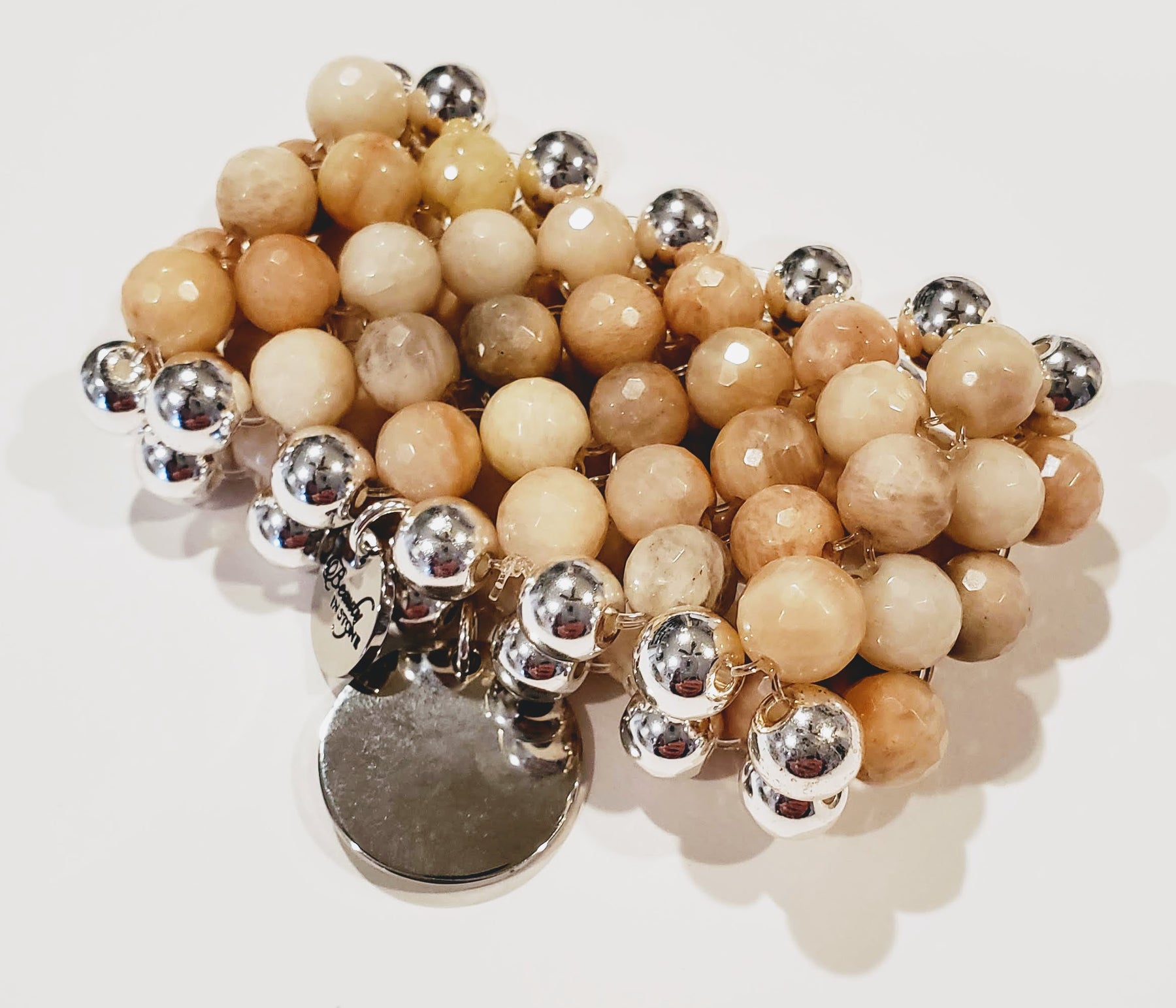Buy Leather Gemstone Cuff Bracelets Online - Beauty In Stone Jewelry