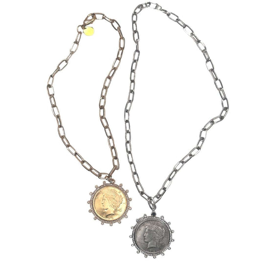 American Coin Necklace