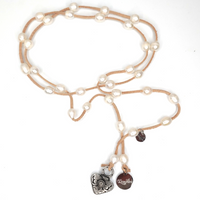 Valentine Pearl Lariat