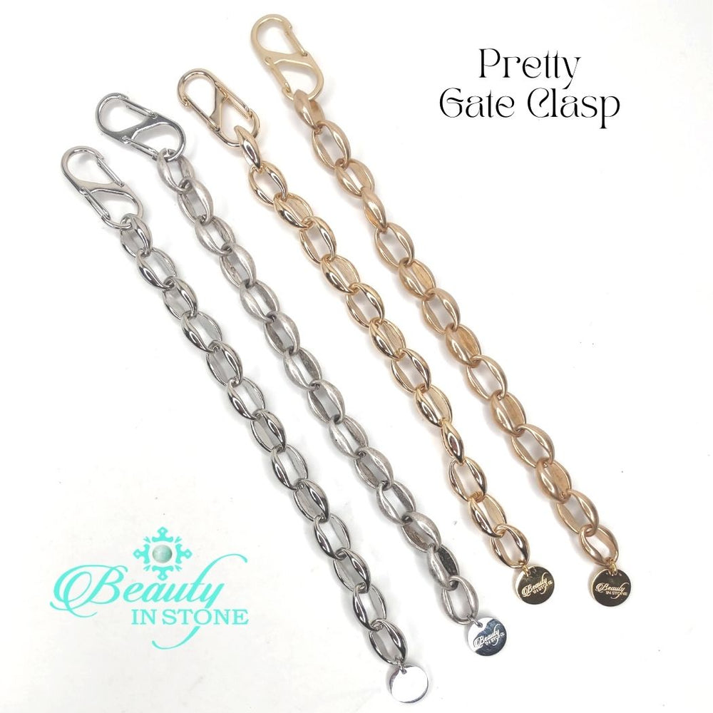 Chunky Cable Chain Bracelet, Beauty In Stone Jewelry at $35