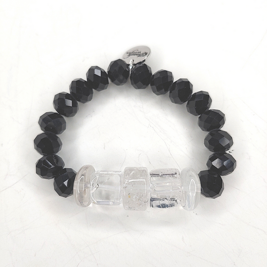 Quartz Beaded Bracelet Choose Color, Beauty In Stone Jewelry at $49