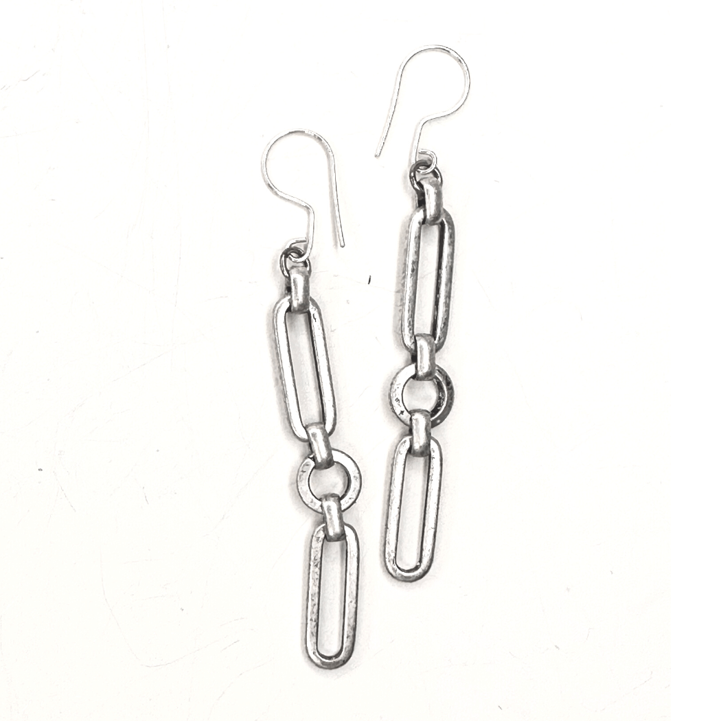 Flat Chain Earring