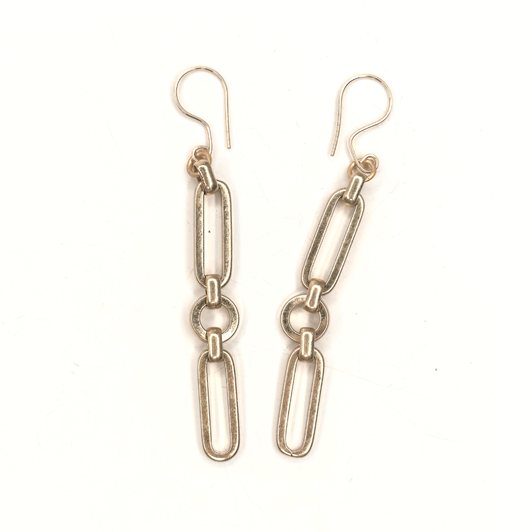 Flat Chain Earring