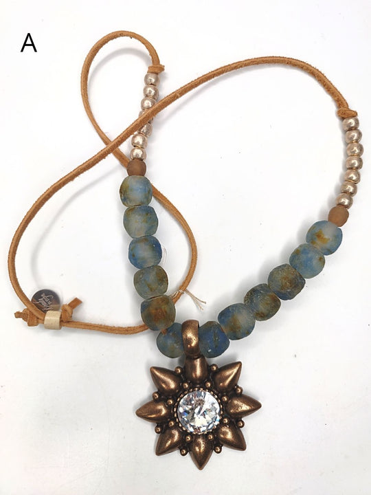 Beach Glass Necklace Choice, Beauty In Stone Jewelry at $149