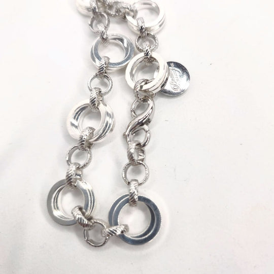 Silver Chain Link Bracelet, Beauty In Stone Jewelry at $79