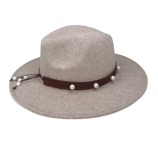 Pearl Studded Hat Band