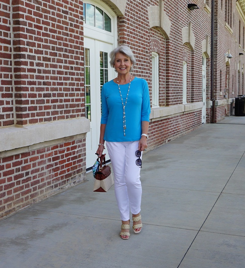 Blush Pearl Lariat Necklace On Suede Leather, Beauty In Stone Jewelry at $109