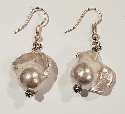 Freshwater Pearl Earrings, Beauty In Stone Jewelry at $80